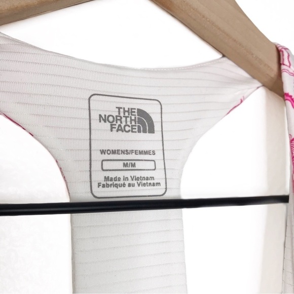 NORTH FACE Tadasana Printed Built In Bra Sport Tank Top M - Picture 6 of 9